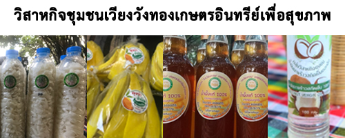 วิสาหกิจชุมชนเวียงวังทองเกษตรอินทรีย์เพื่อสุขภาพ